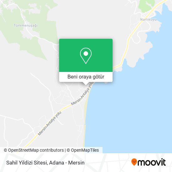 Sahil Yildizi Sitesi harita