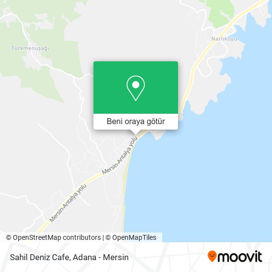 Sahil Deniz Cafe harita