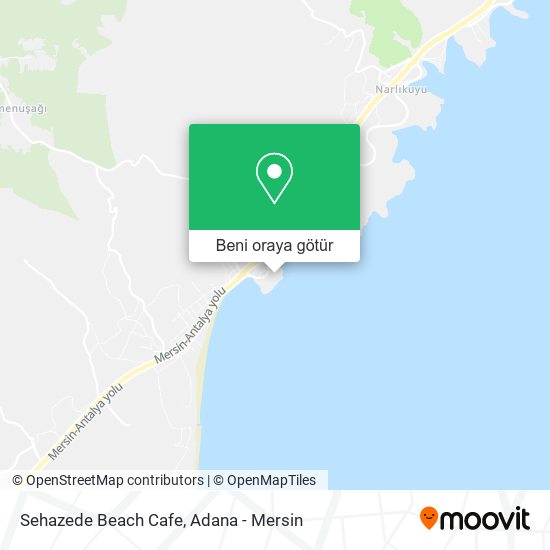 Sehazede Beach Cafe harita