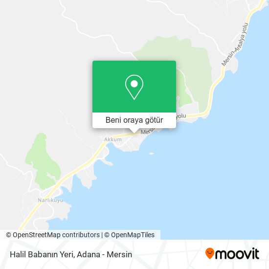 Halil Babanın Yeri harita
