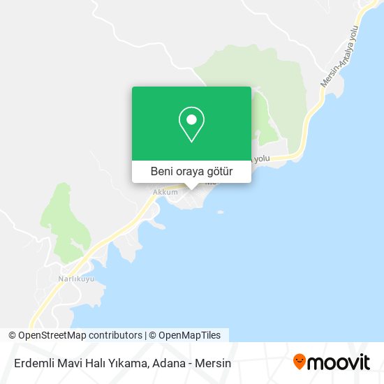 Erdemli Mavi Halı Yıkama harita