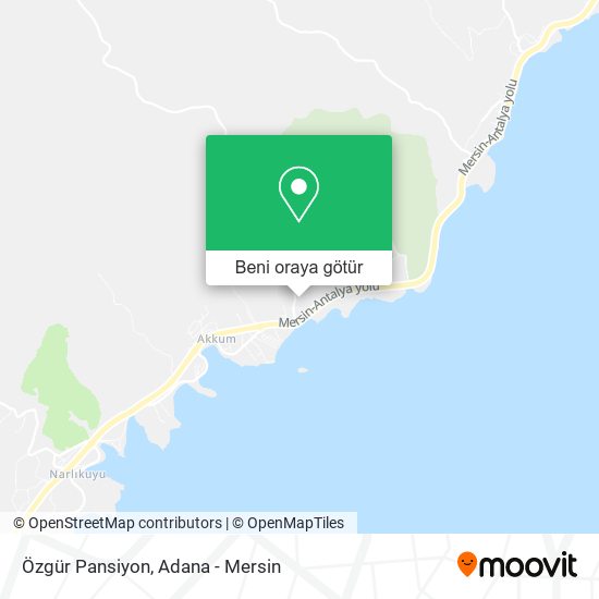 Özgür Pansiyon harita