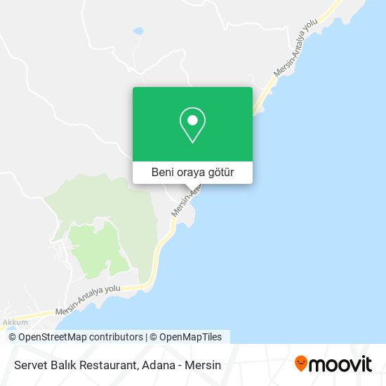Servet Balık Restaurant harita