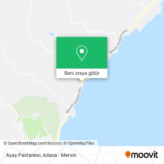 Ayaş Pastanesi harita
