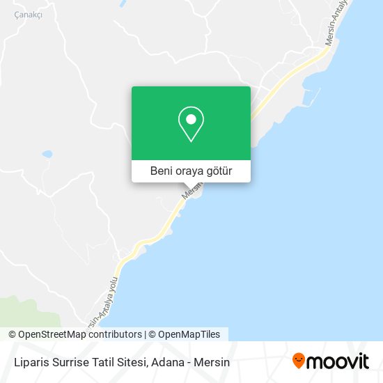 Liparis Surrise Tatil Sitesi harita