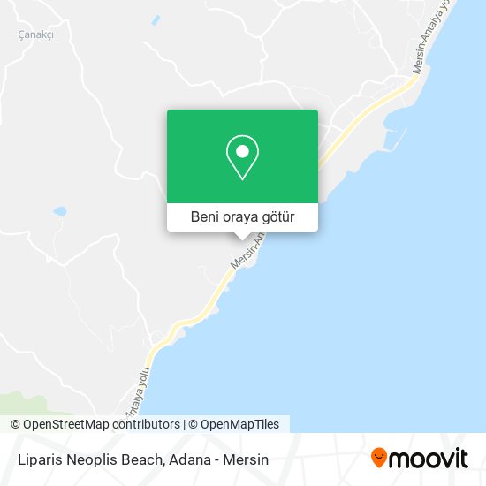 Liparis Neoplis Beach harita