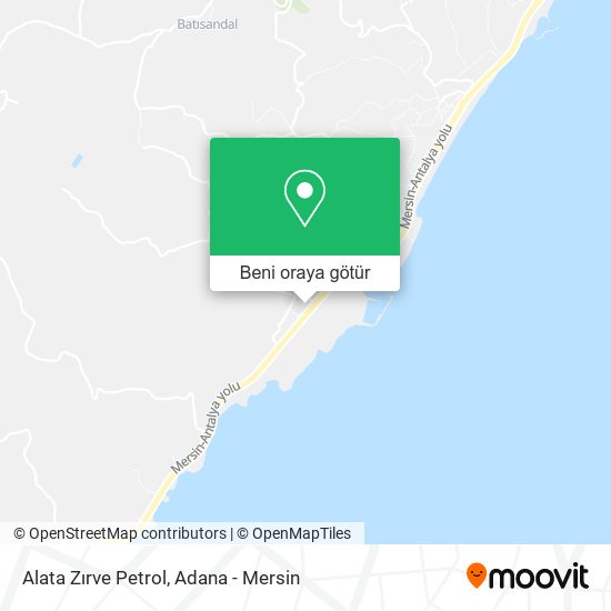 Alata Zırve Petrol harita