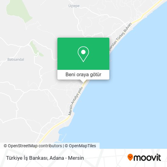 Türkiye İş Bankası harita