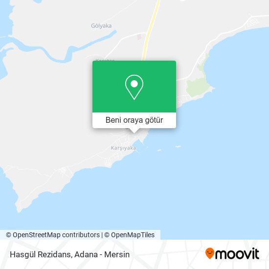 Hasgül Rezidans harita