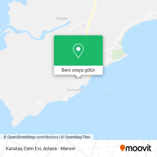 Karataş Cem Evi harita