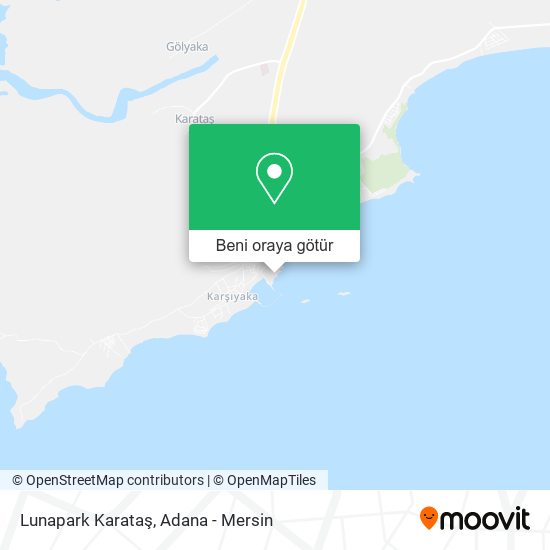 Lunapark Karataş harita