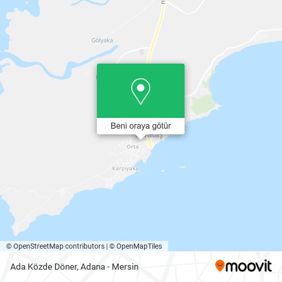 Ada Közde Döner harita