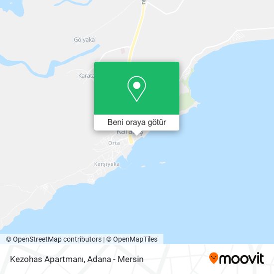 Kezohas Apartmanı harita
