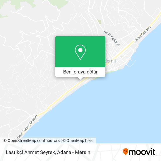 Lastikçi Ahmet Seyrek harita