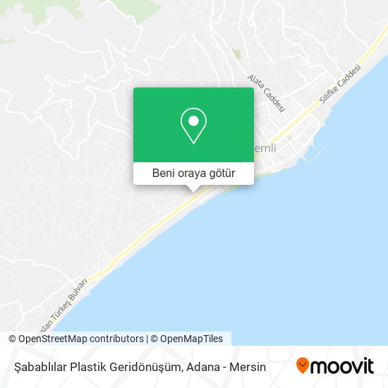 Şabablılar Plastik Geridönüşüm harita