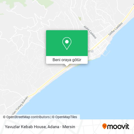 Yavuzlar Kebab House harita