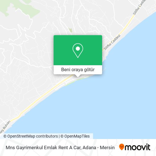 Mns Gayrimenkul Emlak Rent A Car harita