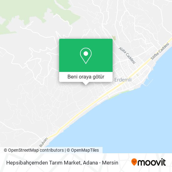 Hepsibahçemden Tarım Market harita