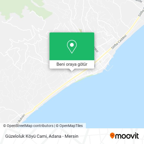 Güzeloluk Köyü Cami harita