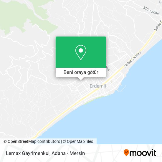 Lemax Gayrimenkul harita