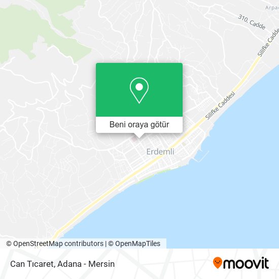 Can Tıcaret harita