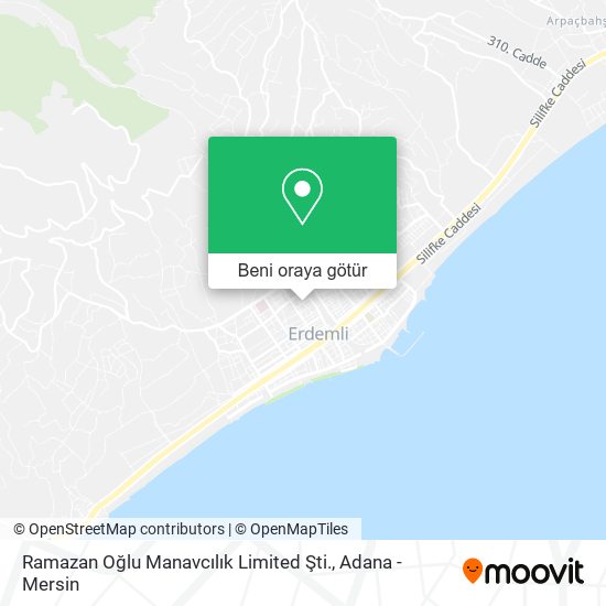 Ramazan Oğlu Manavcılık Limited Şti. harita