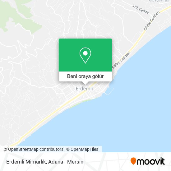 Erdemli Mimarlık harita