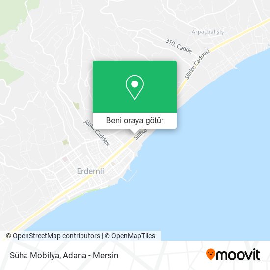 Süha Mobilya harita