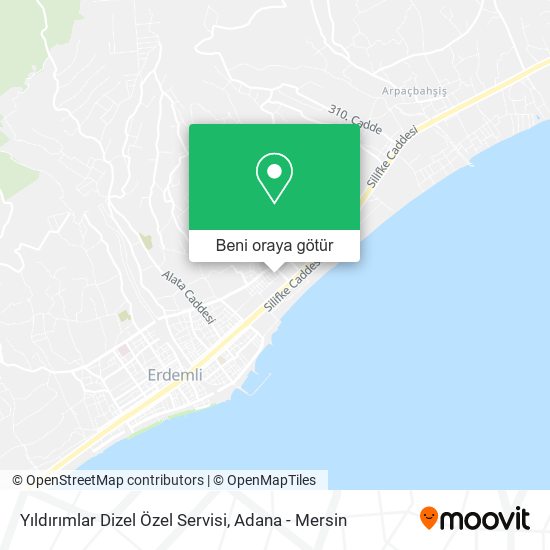 Yıldırımlar Dizel Özel Servisi harita