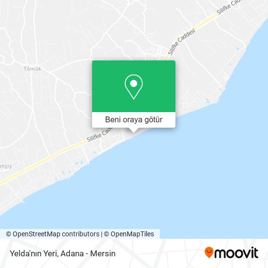 Yelda'nın Yeri harita