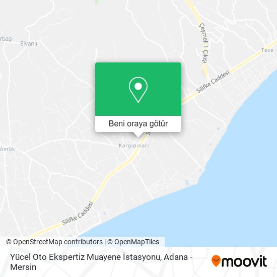 Yücel Oto Ekspertiz Muayene İstasyonu harita
