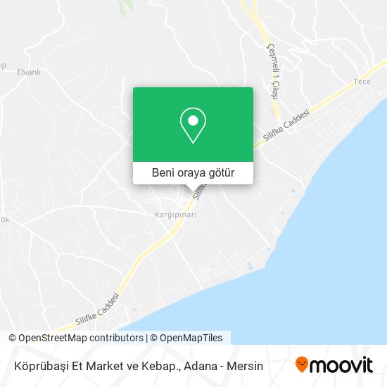 Köprübaşi Et Market ve Kebap. harita