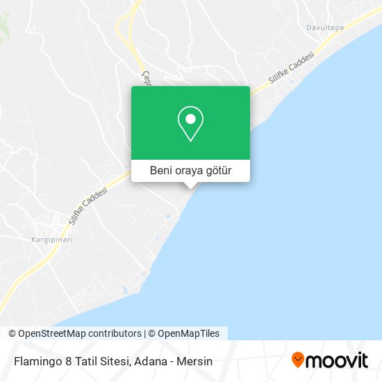 Flamingo 8 Tatil Sitesi harita