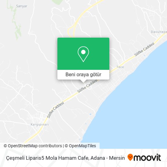 Çeşmeli Liparis5 Mola Hamam Cafe harita