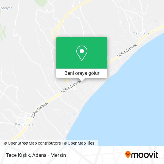 Tece Kışlık harita