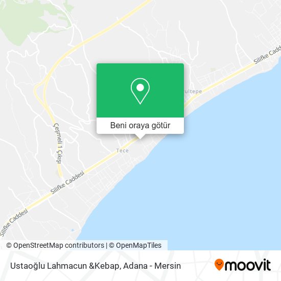 Ustaoğlu Lahmacun &Kebap harita
