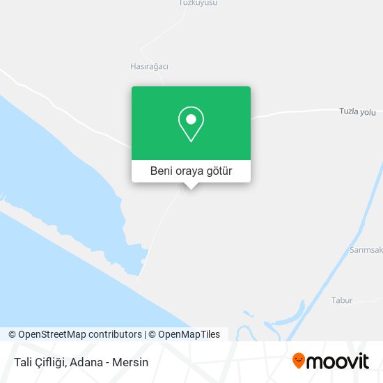 Tali Çifliği harita