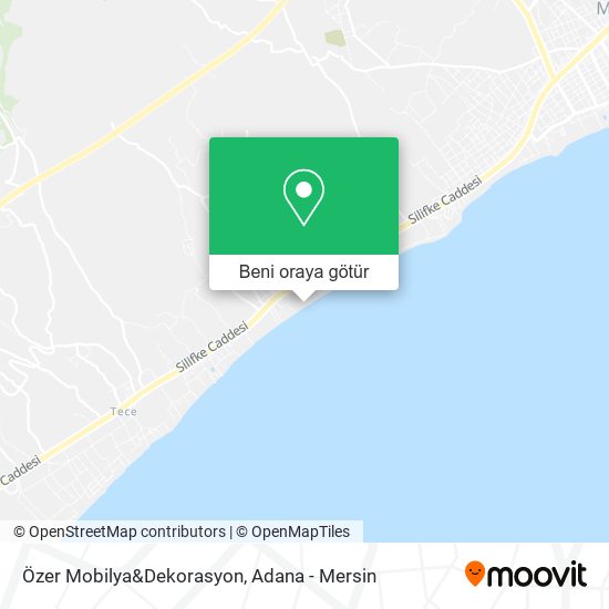 Özer Mobilya&Dekorasyon harita