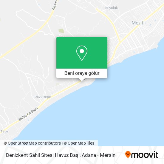 Denizkent Sahil Sitesi Havuz Başı harita