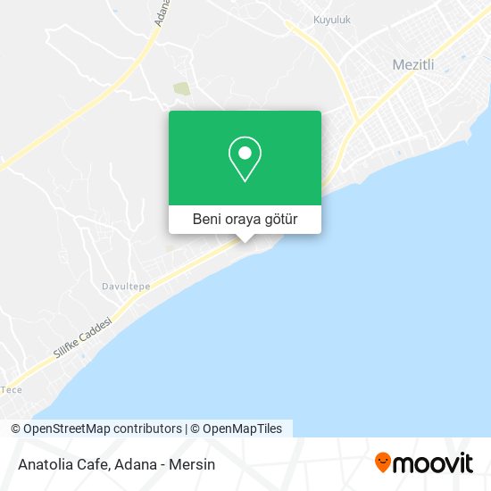 Anatolia Cafe harita