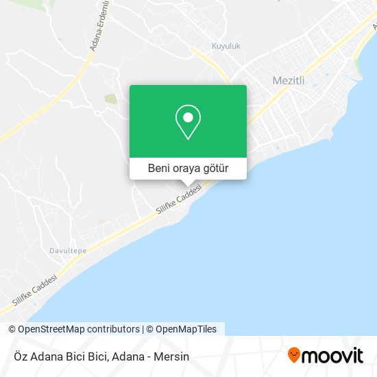Öz Adana Bici Bici harita