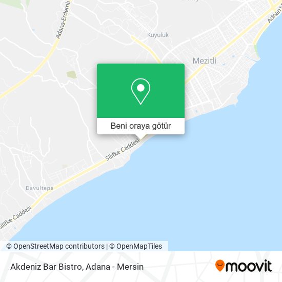 Akdeniz Bar Bistro harita