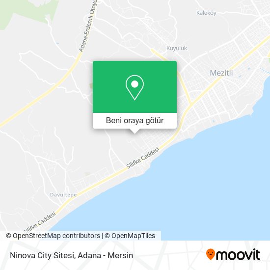 Ninova City Sitesi harita