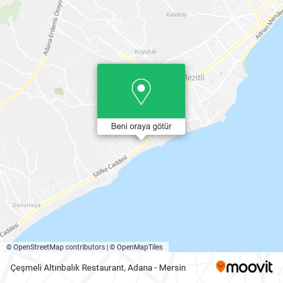 Çeşmeli Altınbalık Restaurant harita