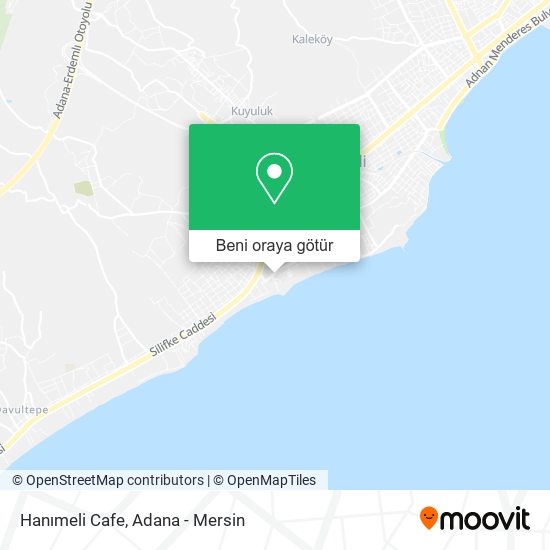 Hanımeli Cafe harita