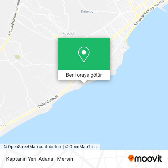 Kaptanın Yeri harita