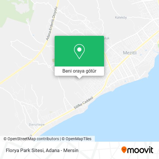 Florya Park Sitesi harita