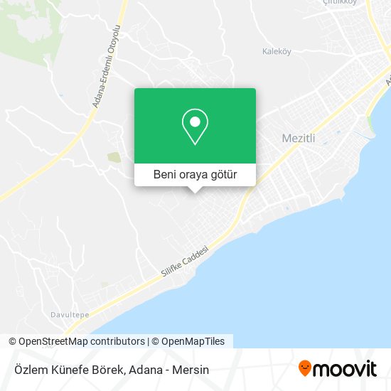 Özlem Künefe Börek harita