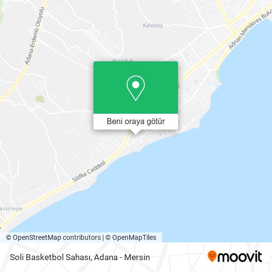Soli Basketbol Sahası harita