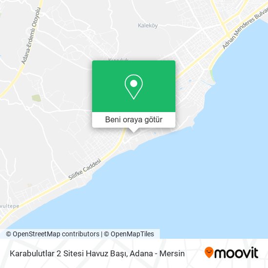 Karabulutlar 2 Sitesi Havuz Başı harita